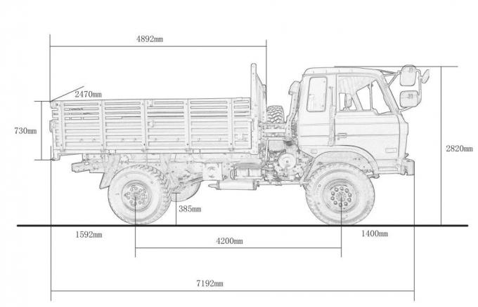 Οι καυτές ρόδες καλής ποιότητας 4*4 10 πώλησης χρησιμοποίησαν Tipper φορτηγών απορρίψεων το φορτηγό στρατού για στρατιωτικό