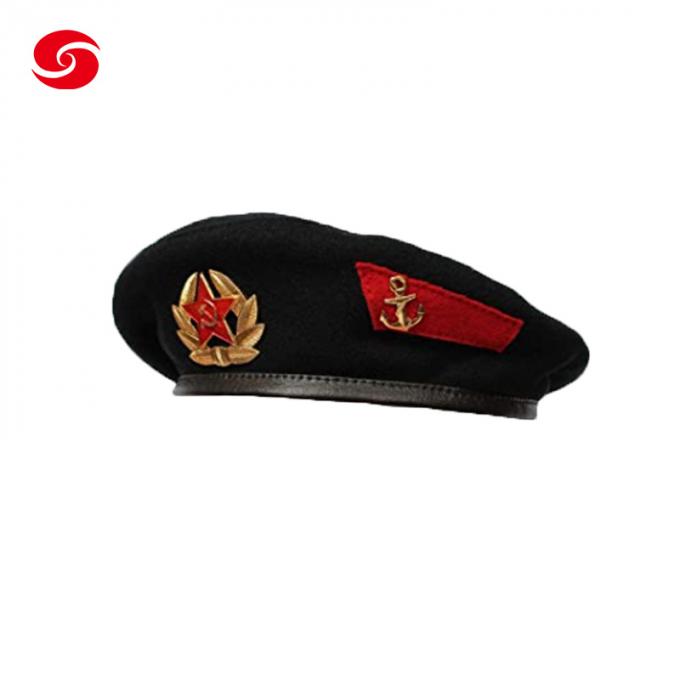 Εκλεκτής ποιότητας ρωσικό για άνδρες και για γυναίκες Beret αρχικό σοβιετικό Beret μαλλιού στρατού για άνδρες και για γυναίκες καπέλο γνήσιο Headwear