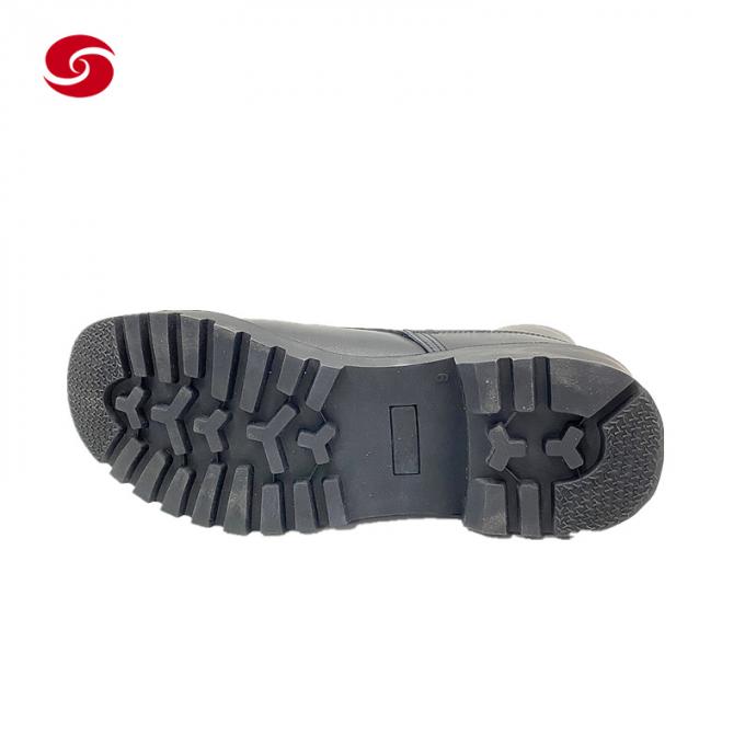 Οι γνήσιες μπότες ασφάλειας παπουτσιών ασφάλειας δέρματος πολυσύνθετες/οι μπότες αγώνα με το χάλυβα toe χάλυβα καλύπτουν/αντι μπότες απόδειξης συντριβής και πληγμάτων/αντι διαπεραστικοες μπότες