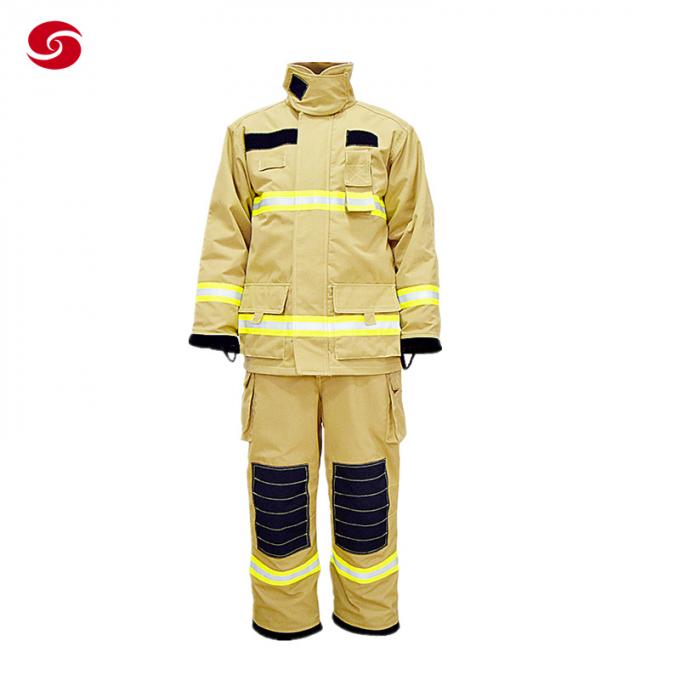 Προστατευτική Clothing/En τυποποιημένη πυρίμαχη φλόγα κοστουμιών προσβολής του πυρός Ameriacn/κοστουμιών πυροσβεστών πυροσβεστών και ανθεκτικός στη θερμότητα πυροσβέστης ταιριάζουμε