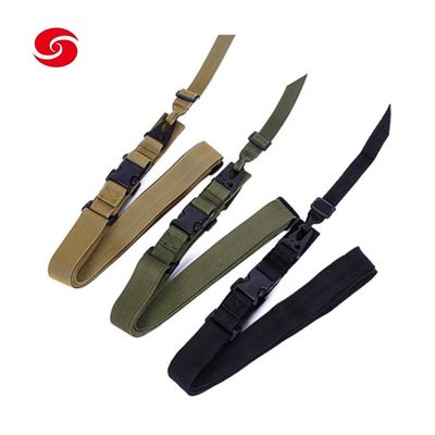 Alloy Adjustable Military Tactical Belt Elastic Suspender Sling Army Belt